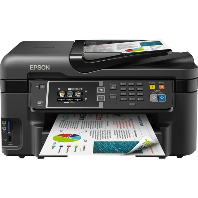 Epson Workforce WF-3620 Color Inkjet All-in-One Printer