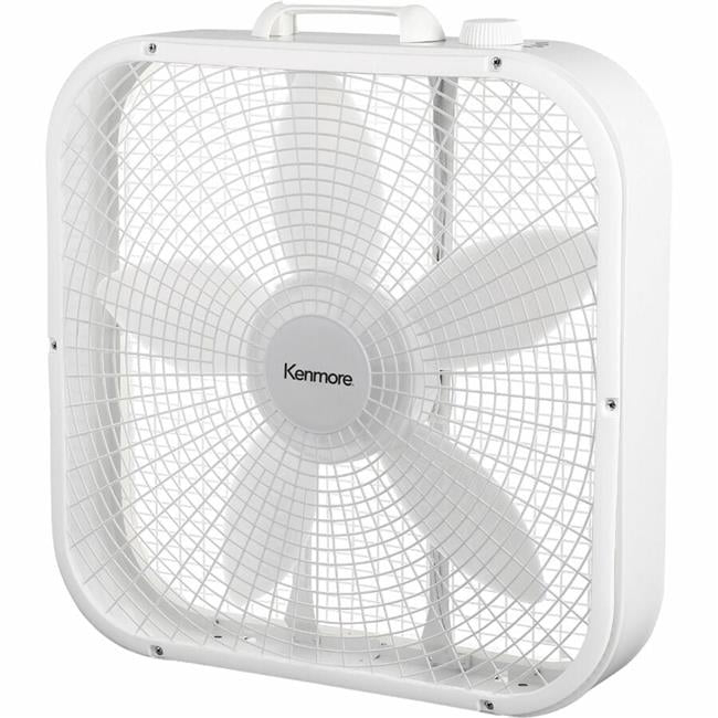 Equity Sales & Marketing ESMKM60048WH 20 in. Box Floor Fan, White