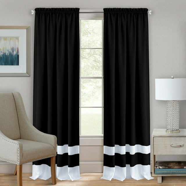 Achim Darcy Rod Pocket Window Curtain Panel
