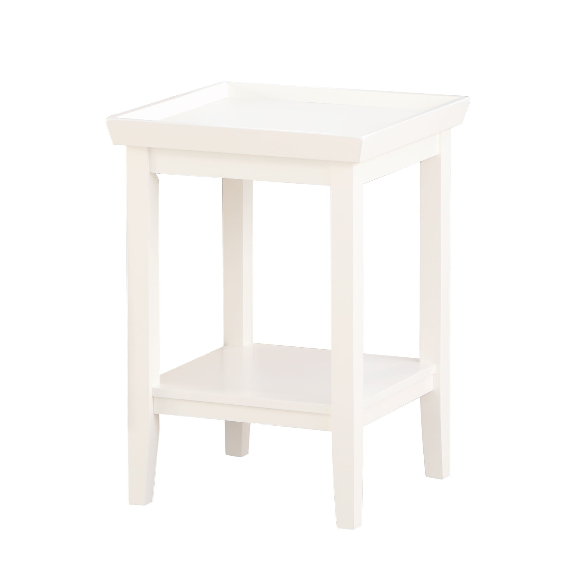 HomeStock Island Oasis End Table with Shelf