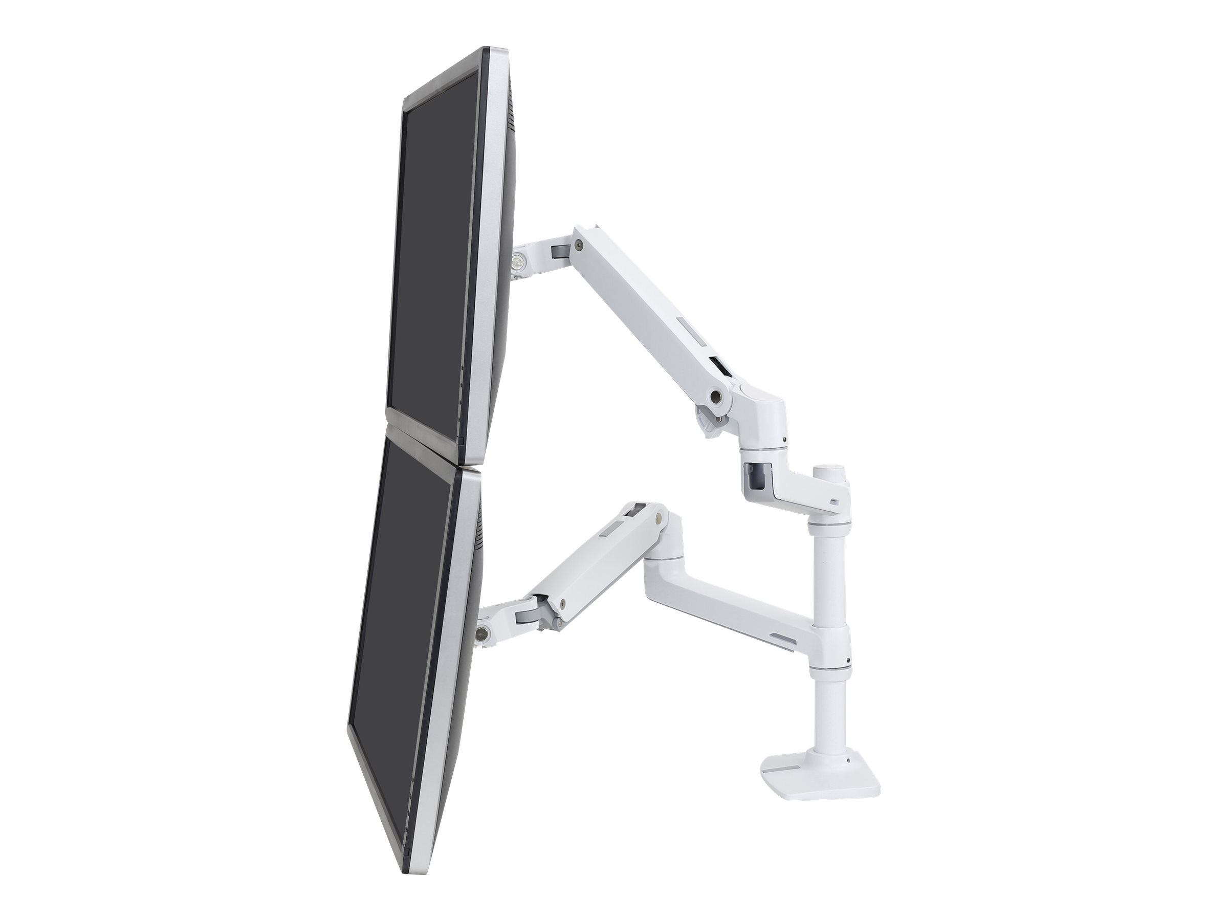 Ergotron 45-492-216 LX Dual Stacking Arm (white)