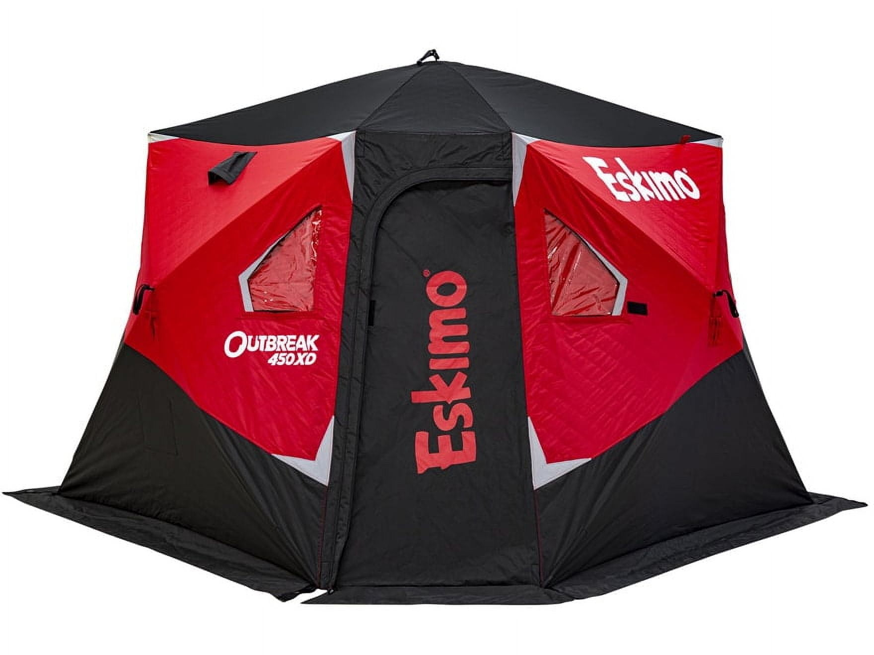 Eskimo Outbreak 450XD Pop-up Portable Insulated Ice Fishing Shelter, 4-5 Person