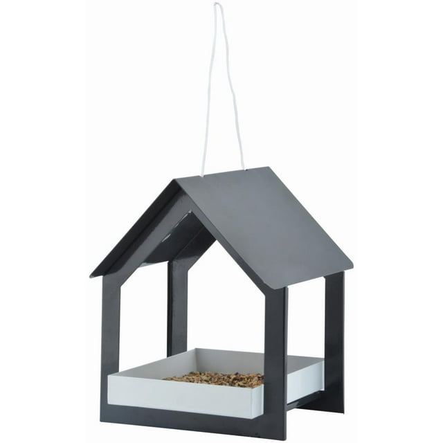 Esschert Design FB407 Series Anthracite Hanging Bird Table
