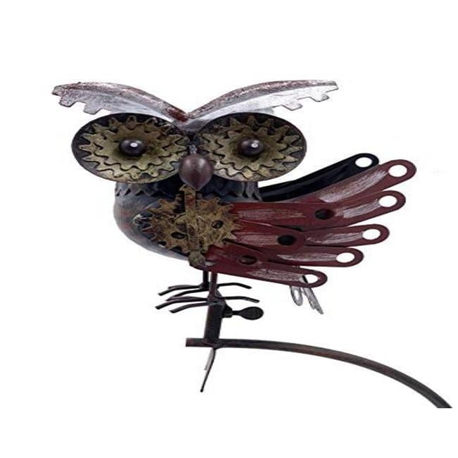 Esschert Design ZYCT815 Steampunk Owl in Flight Rocker