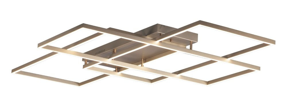 -147W 1 Led Flush Mount-48 Inches Wide By 4.75 Inches High-Champagne Finish Et2 Lighting E21519-Chp