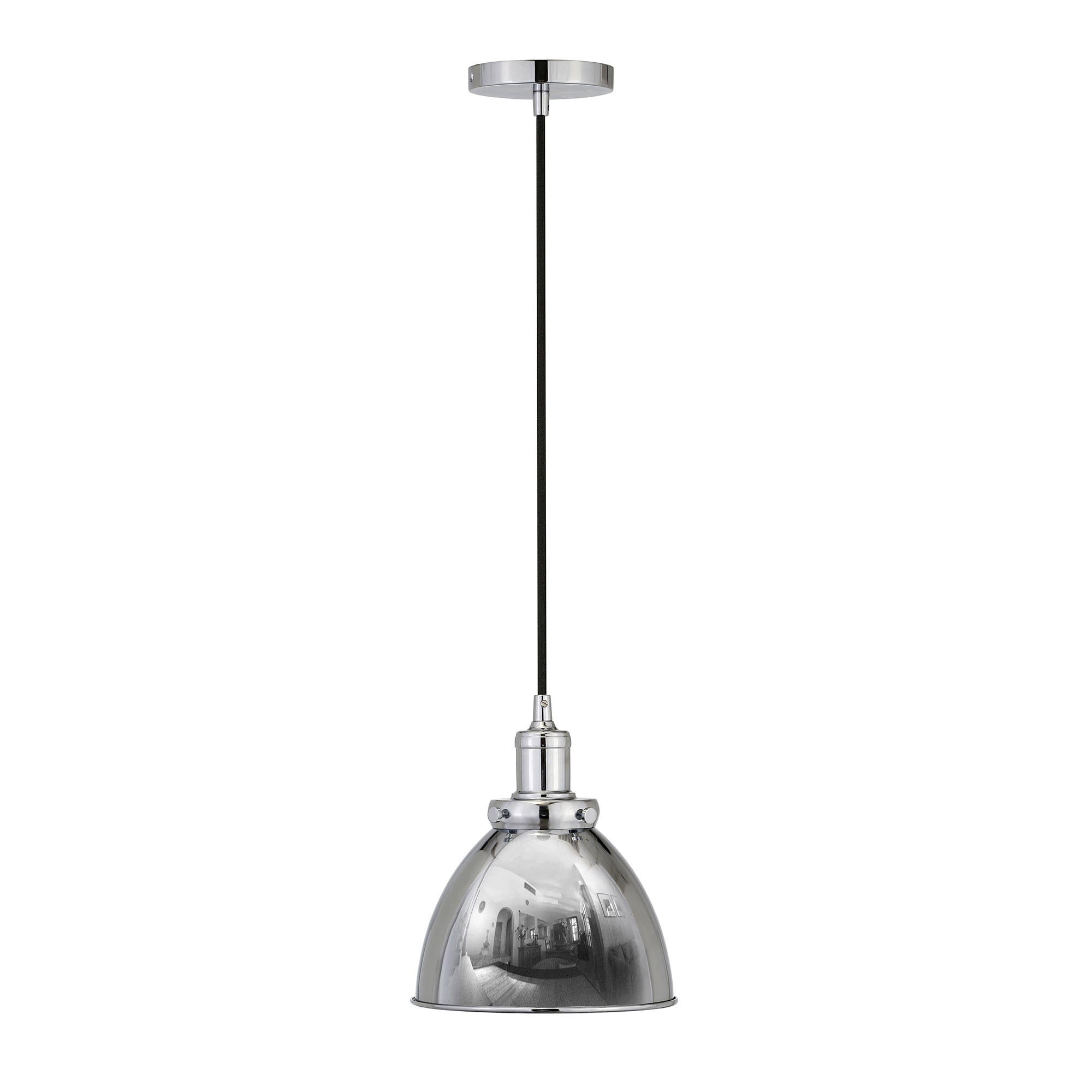 Evelyn&Zoe Modern Metal Pendant
