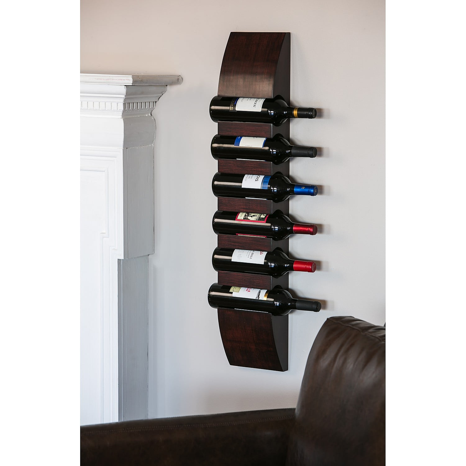 Evergreen Wood Wine Holder 6-Bottle