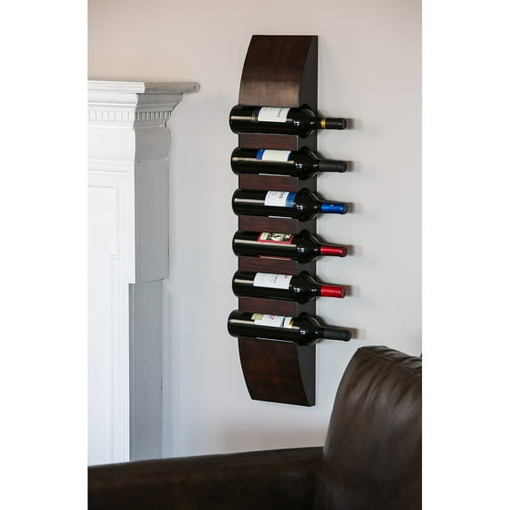 Evergreen Wood Wine Holder 6-Bottle