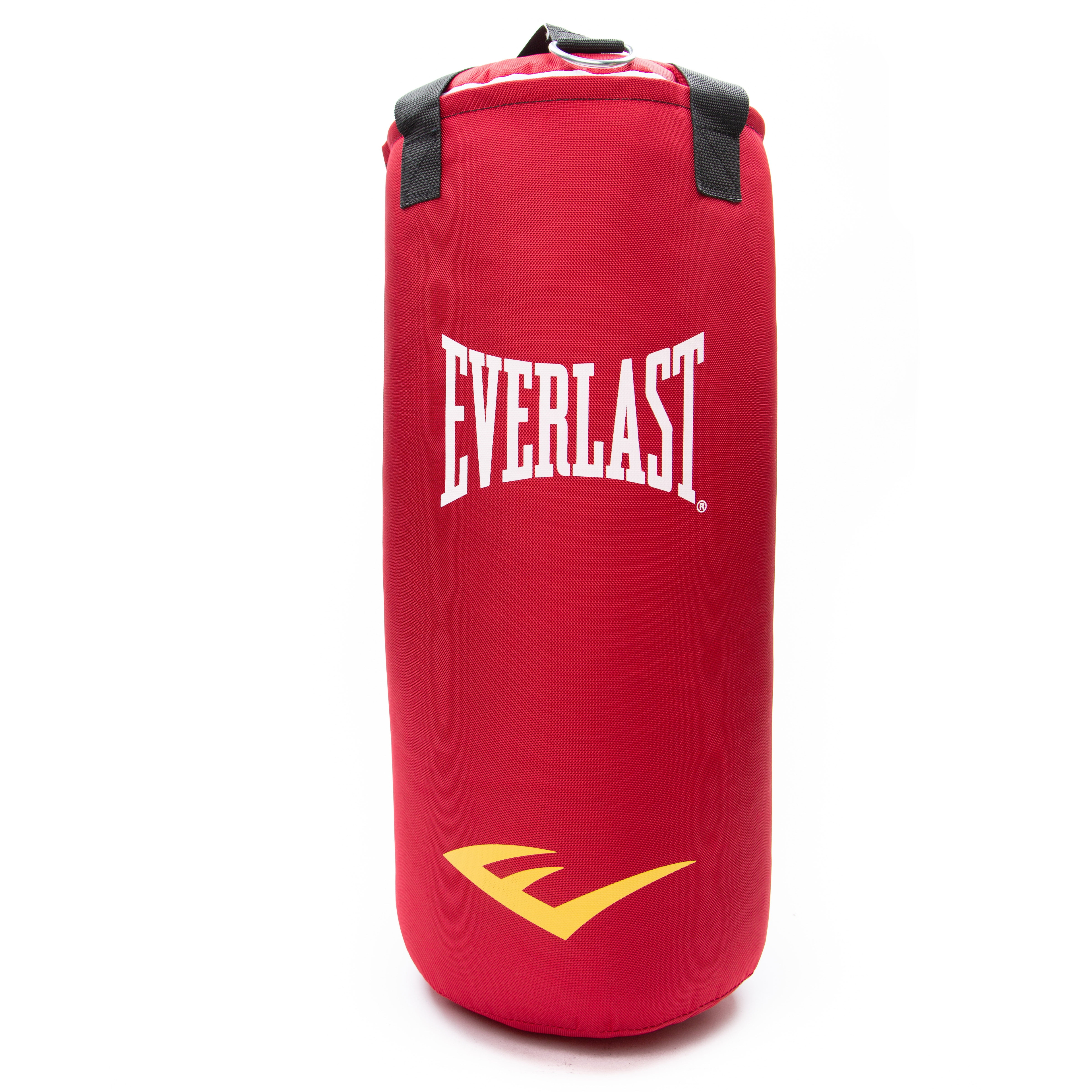 Everlast 40 Lbs. Heavy Punching Bag Kit Red