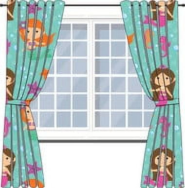 Everyday Kids Mermaid Undersea Adventure Drapes
