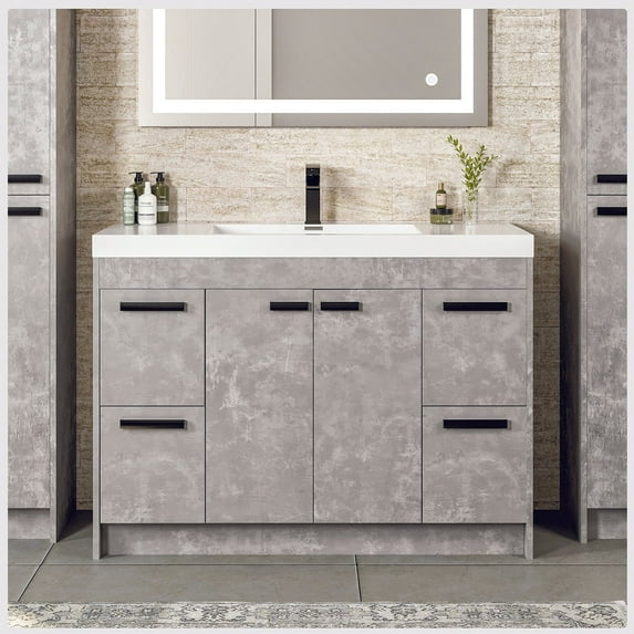 Wade Logan® Wauconda 42" Single Bathroom Vanity Set