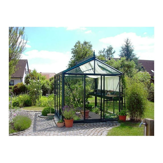 Exaco Royal Victorian VI 23 Green Glass Greenhouse