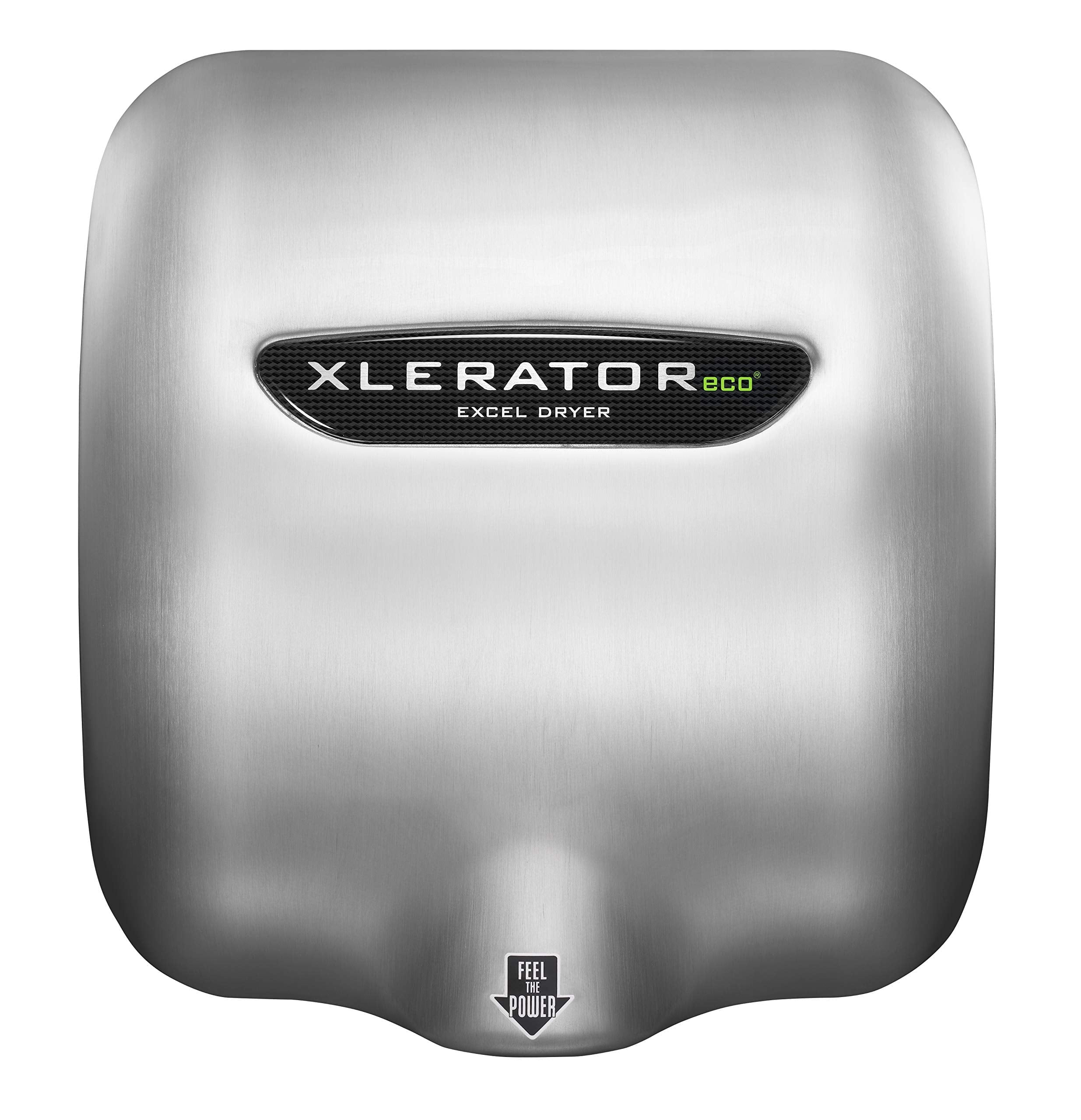 Excel Dryer XL-SB-ECO Surface-Mounted Hand Dryer,Brushed Stainless Steel
