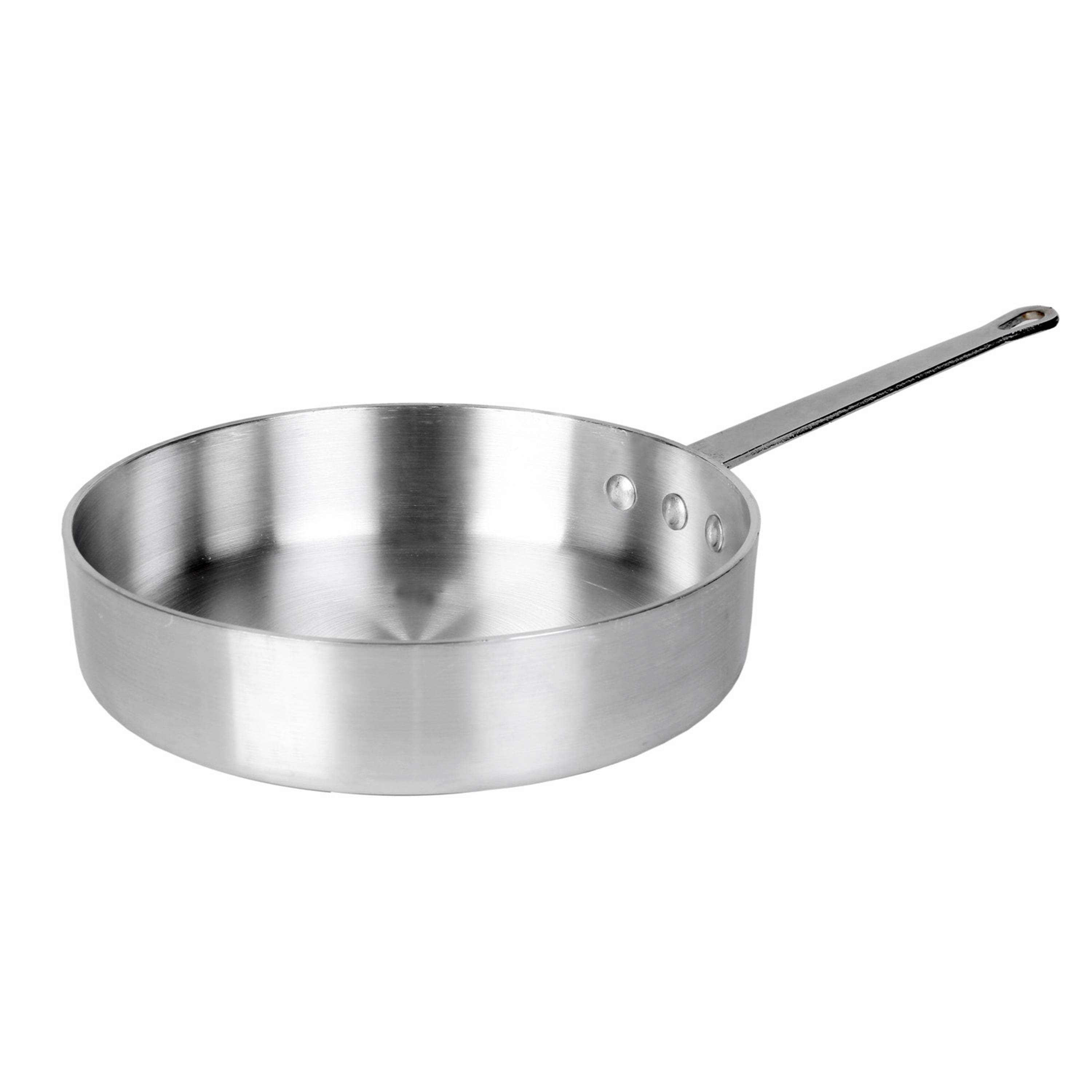 Truecraftware – 5 qt. Professional Aluminum Sauté Pan for Home and Restaurant, 3.5mm Thickness, NSF Certified, Dishwasher Safe, Cookware