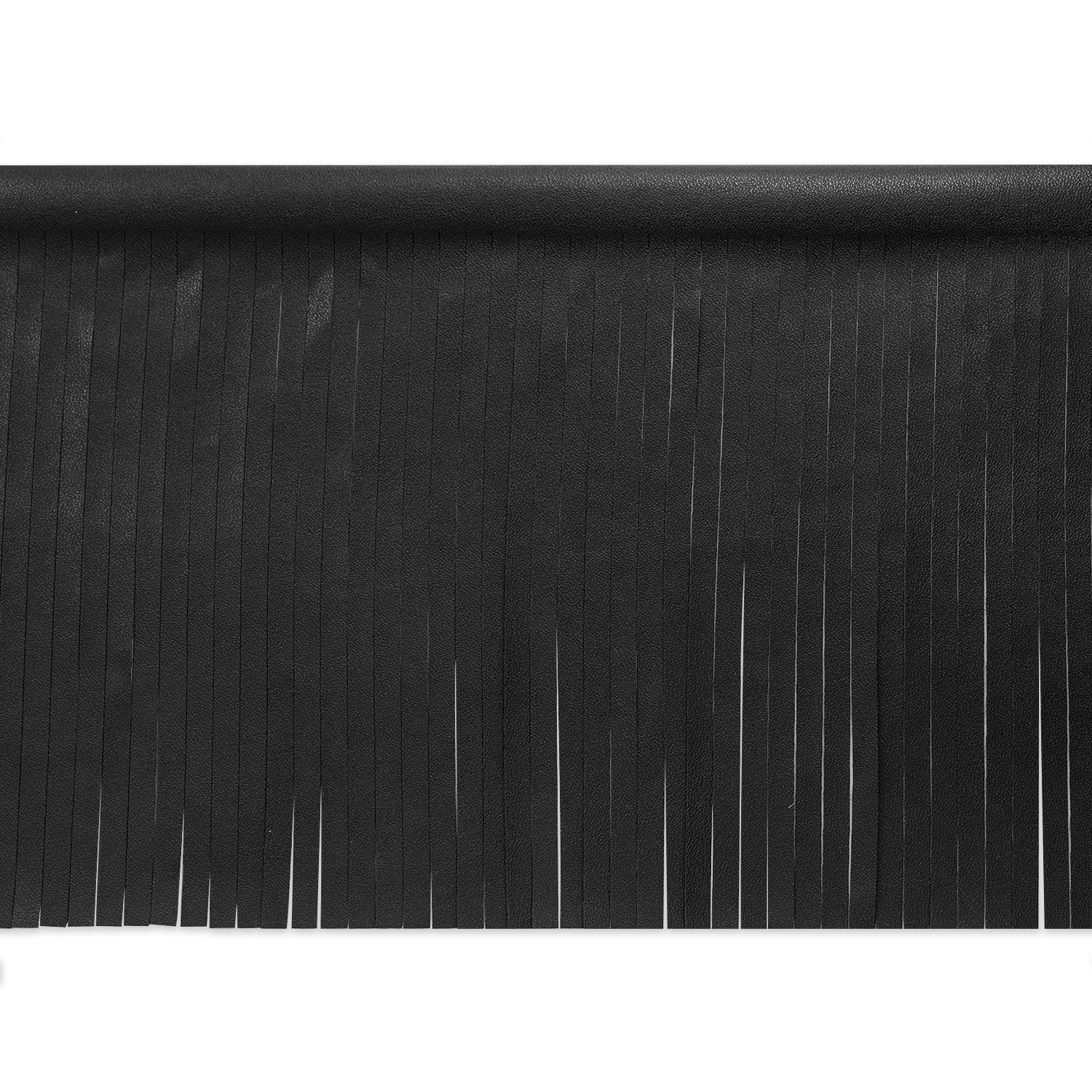 Expo Int'l 5 Yards of 6" Matte Finish Vegan Leather Fringe Trim