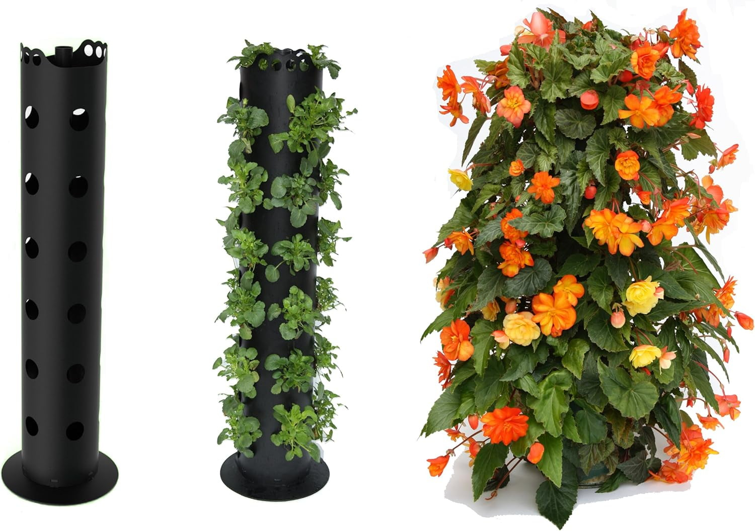 Flower Tower Freestanding Planter, 3-Feet