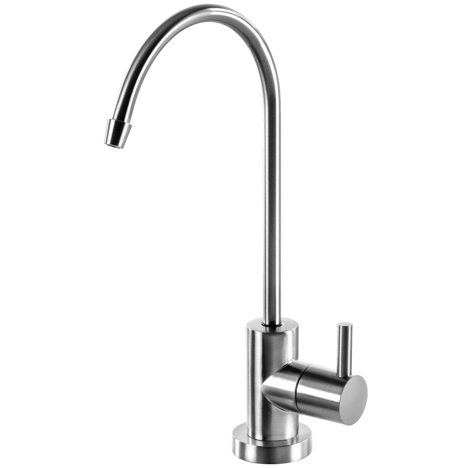 Express Water Modern Water Filter Faucet – Chrome – Drinking Water Faucet – Reverse Osmosis Filtration System and Kitchen Sink Beverage Faucet – Simple 3-Piece Easy Install Faucet