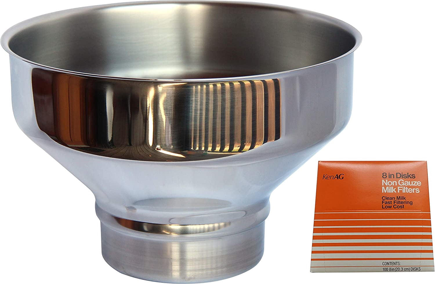 Medium Stainless Steel Strainer for Large Mouth Jars (Filter Combo)