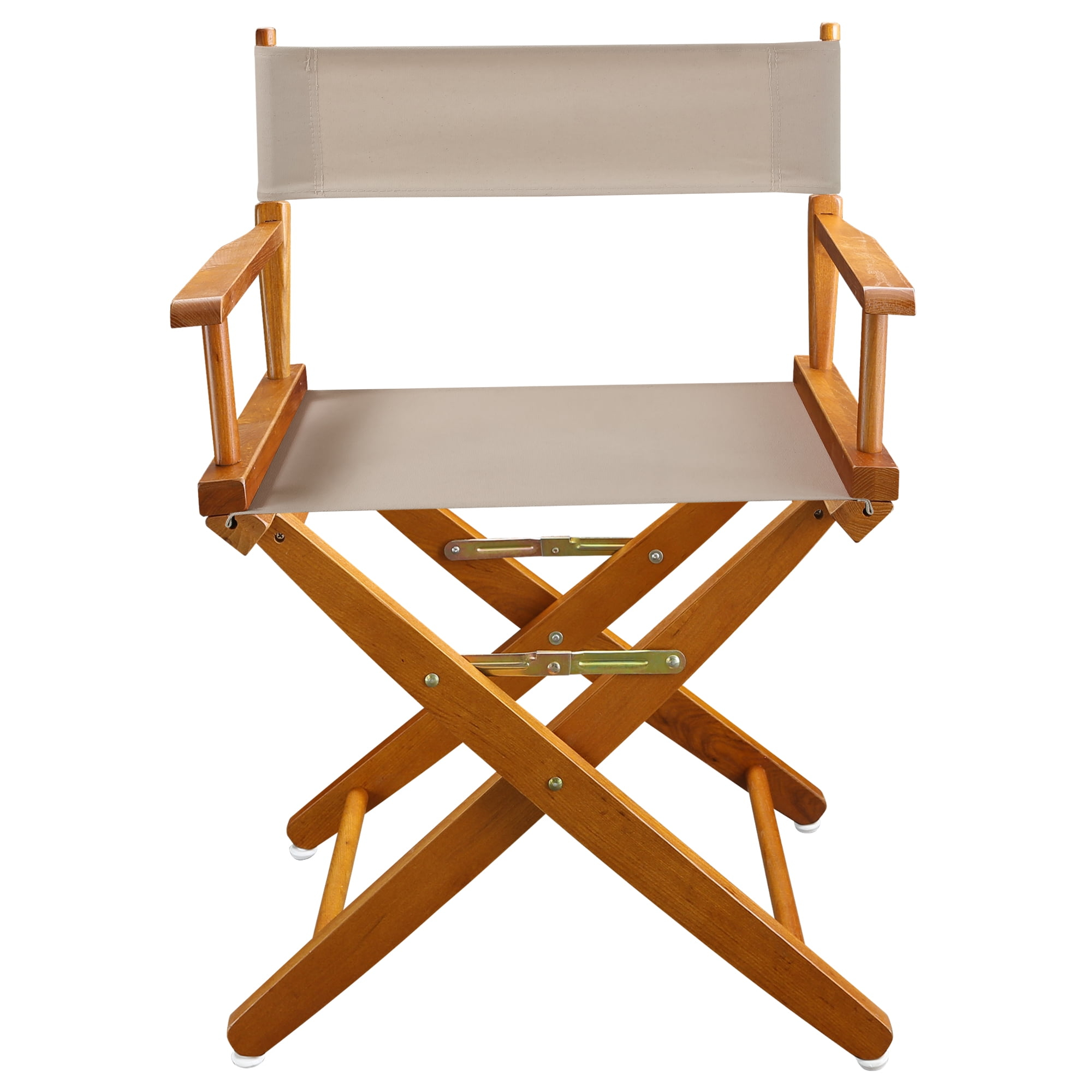 Extra-Wide Premium 18 in. Hardwoods Standard Height Directors Chair