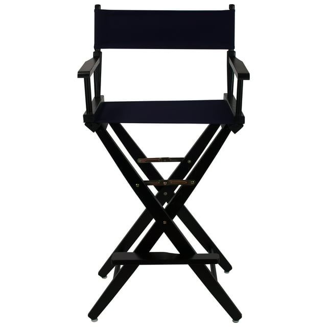 Extra-Wide Premium 30 in. Hardwoods Bar Height Directors Chair