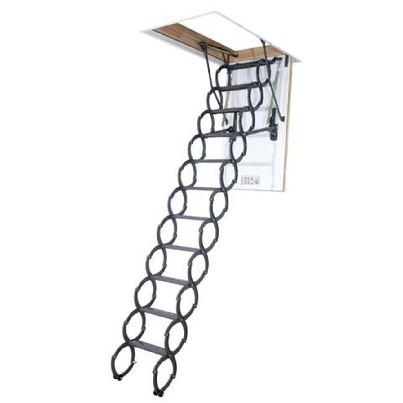 FAKRO LST 66875 Insulated Steel Scissor Attic Ladder for 22-Inch x 31-Inch Rough Openings