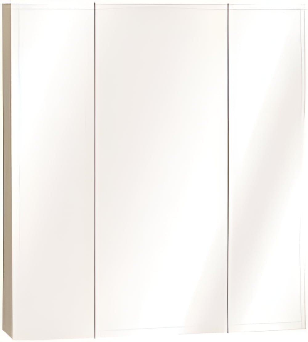 American Pride M Series Beveled Triview Medicine Cabinet, 24 In.