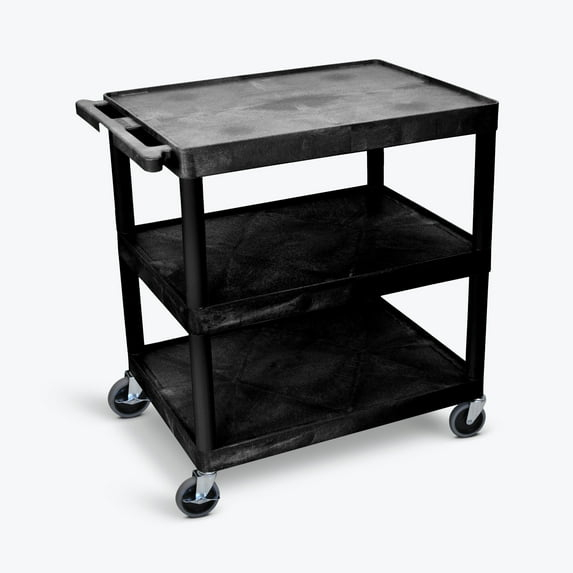 Luxor 3-Shelf Utility Cart