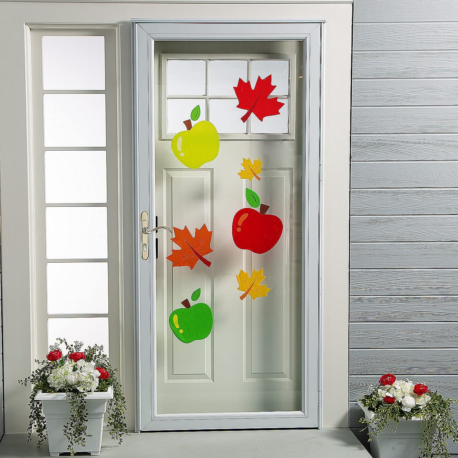 Fall Window Clings, Party Decor, Fall, 10 Pieces