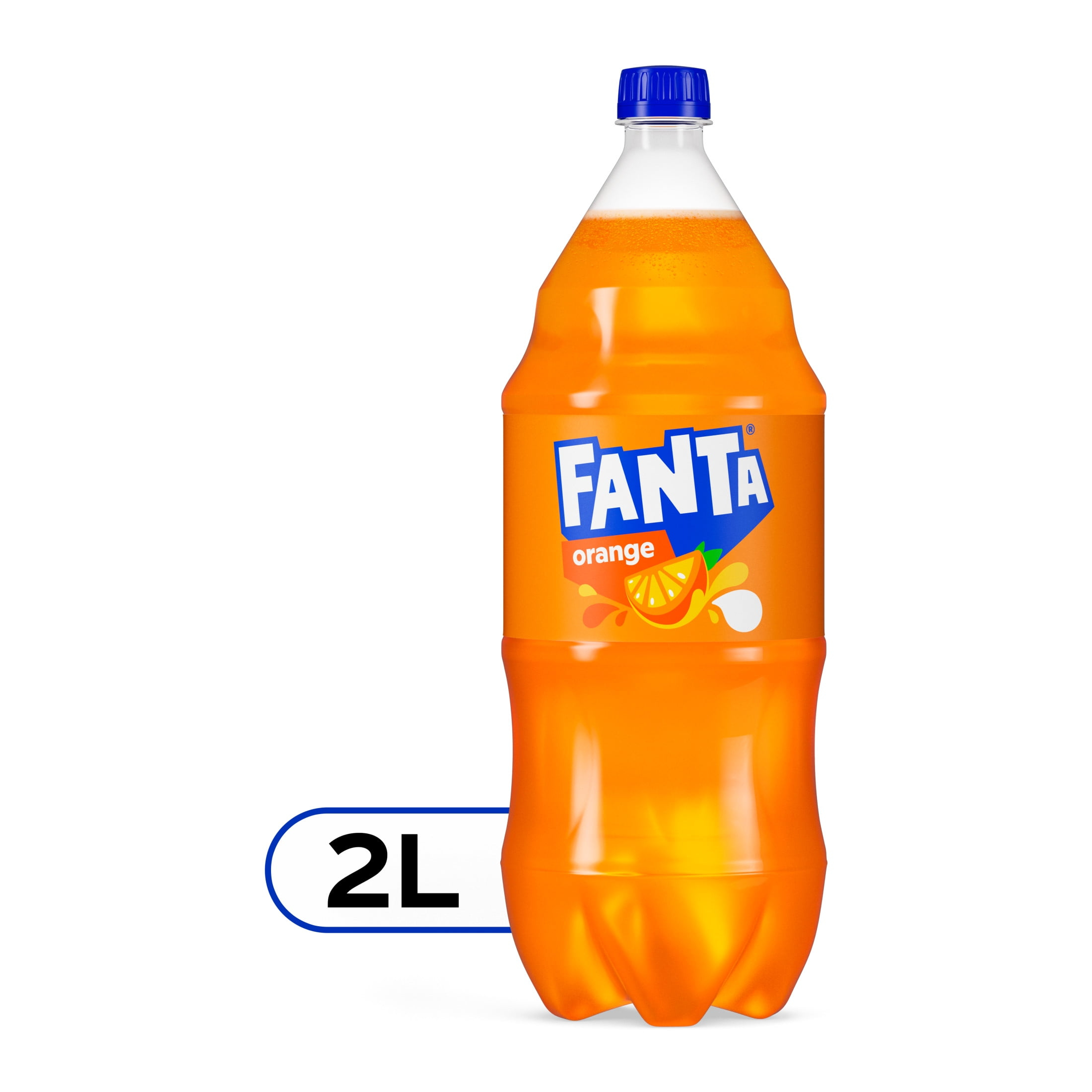 Fanta Orange Soda Pop, 2 Liter Bottle