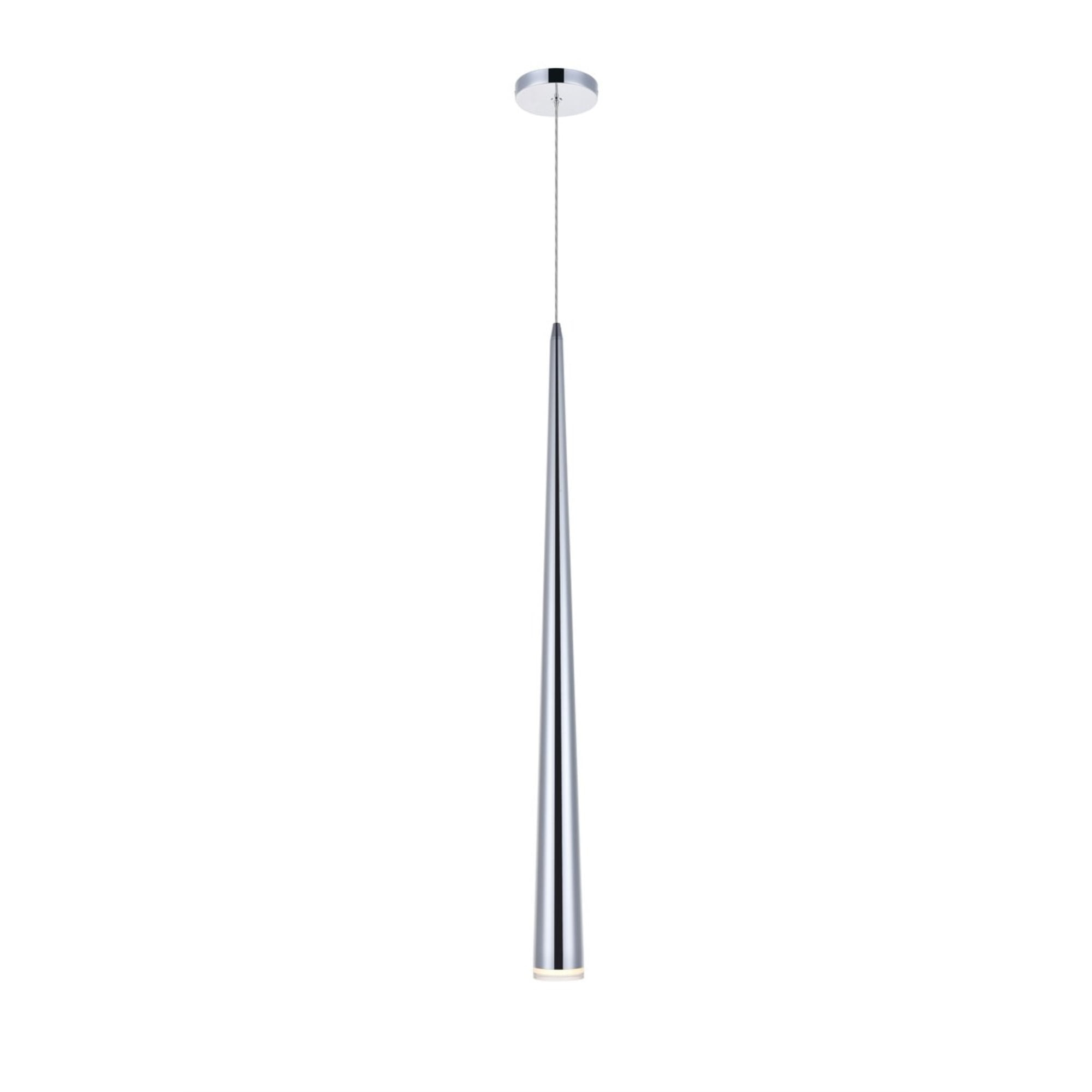 Fantasia 1 light Chrome LED Pendant
