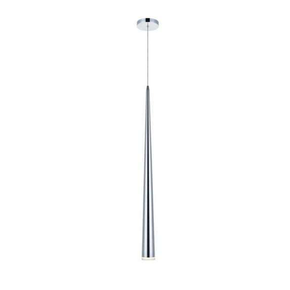 Fantasia 1 light Chrome LED Pendant