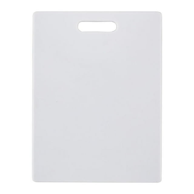 Farberware 11-inch x 14-inch Poly Kitchen Cutting Board White