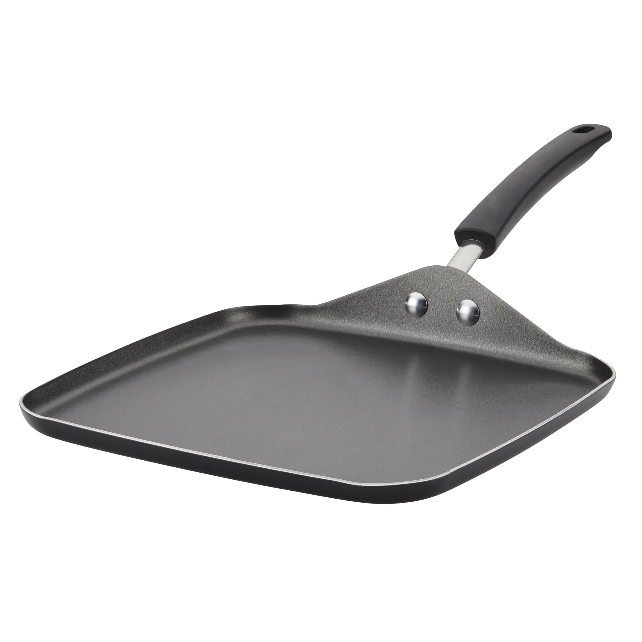 Farberware Easy Clean 11 Inch Aluminum Nonstick Square Griddle, Black