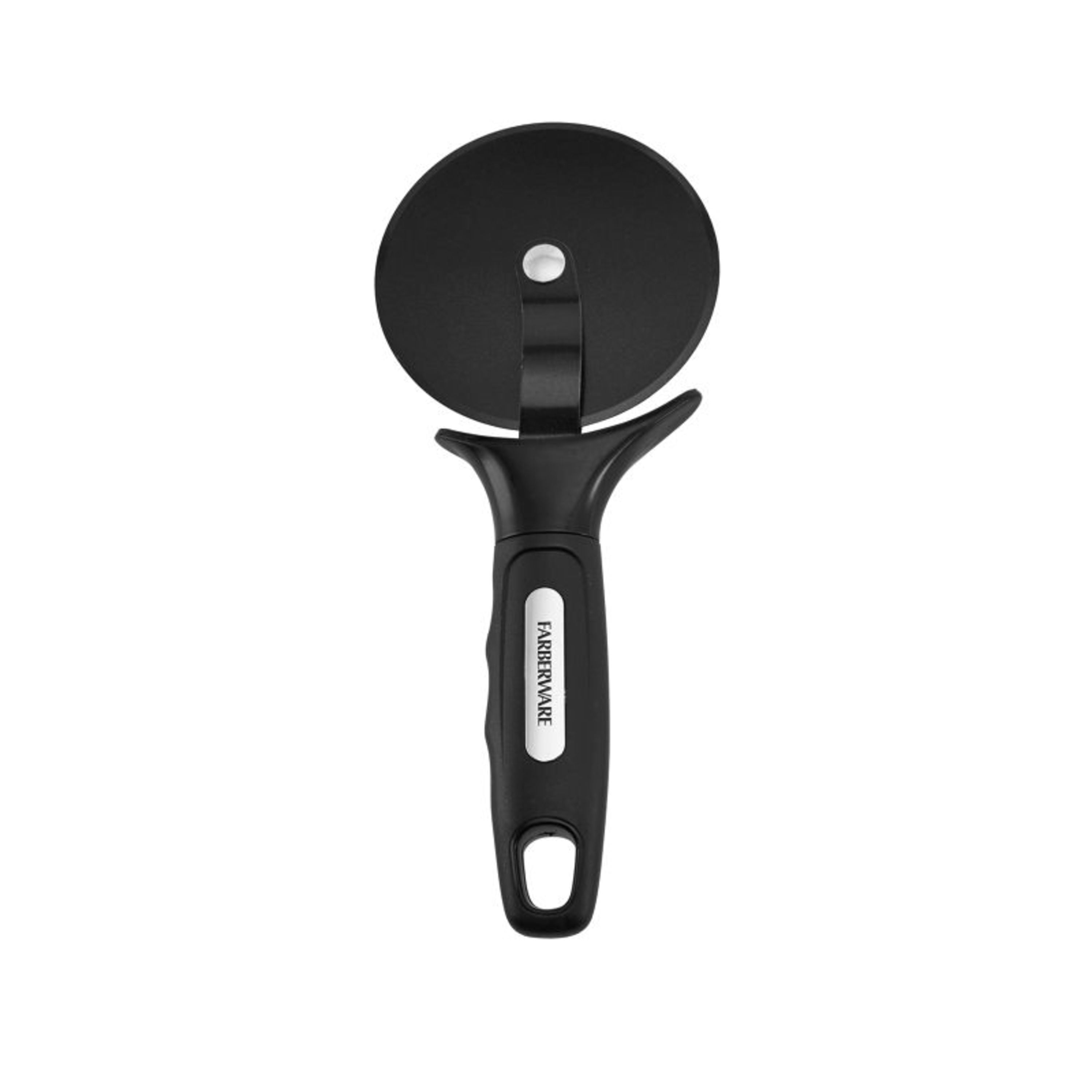 Farberware Professional Jumbo Non-Stick Stainless Steel Pizza Cutter in Black