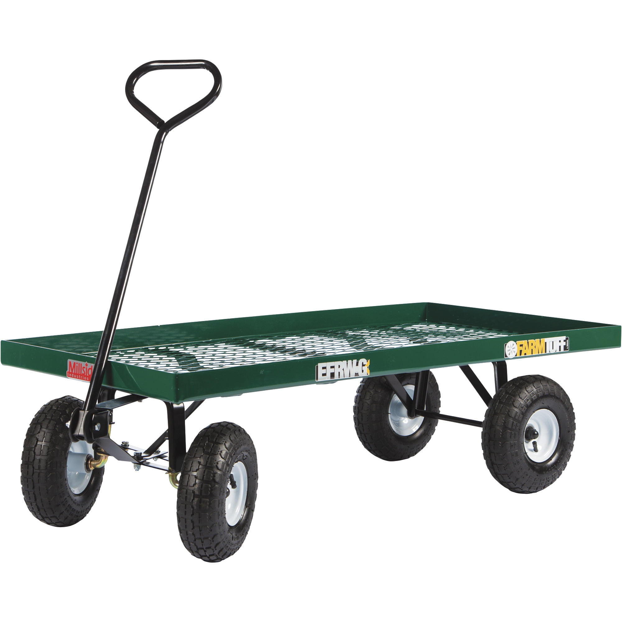 Farm-Tuff Garden Wagon, 800-Lb. Capacity, 48in.L x 24in.W, Model# EFRW-G