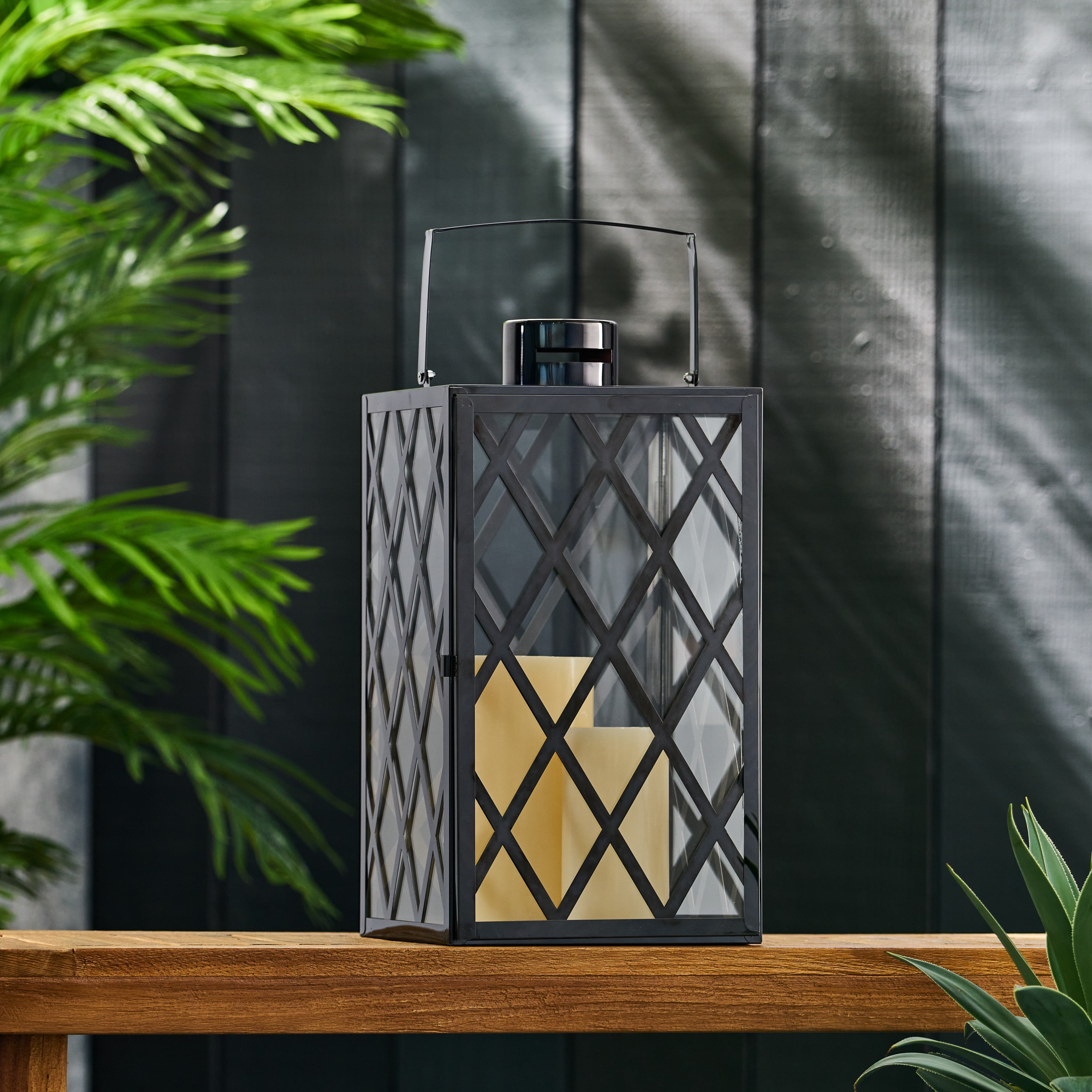 CoSoTower 18"H Stainless Steel Lantern