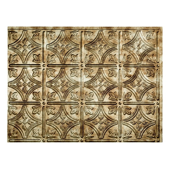 Fasade Berm Bronze Trad 1 Panel D60-17 Pack of 5