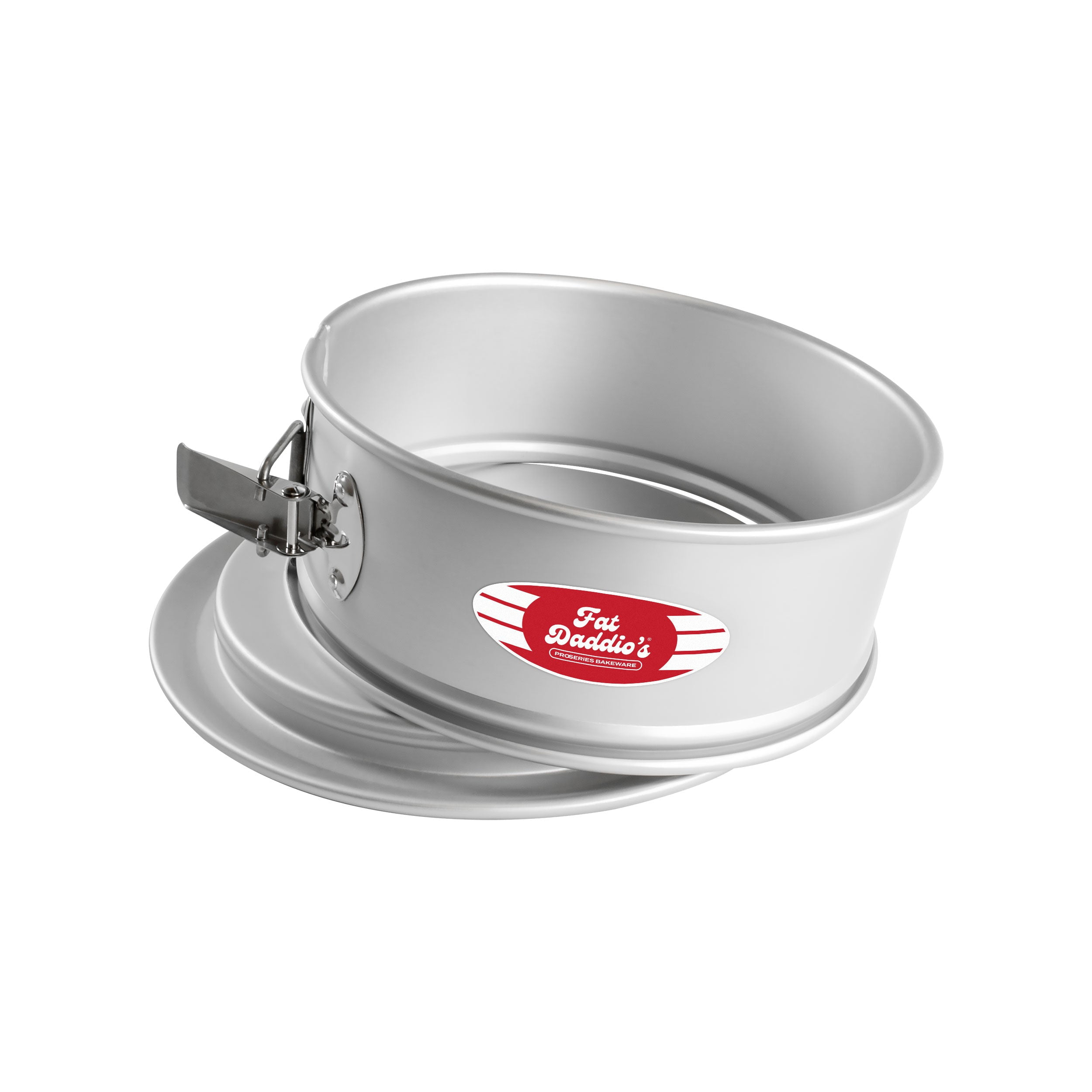 Fat Daddio's PSF-103 Anodized Aluminum Springform Pan, 10 x 3 Inch, Silver