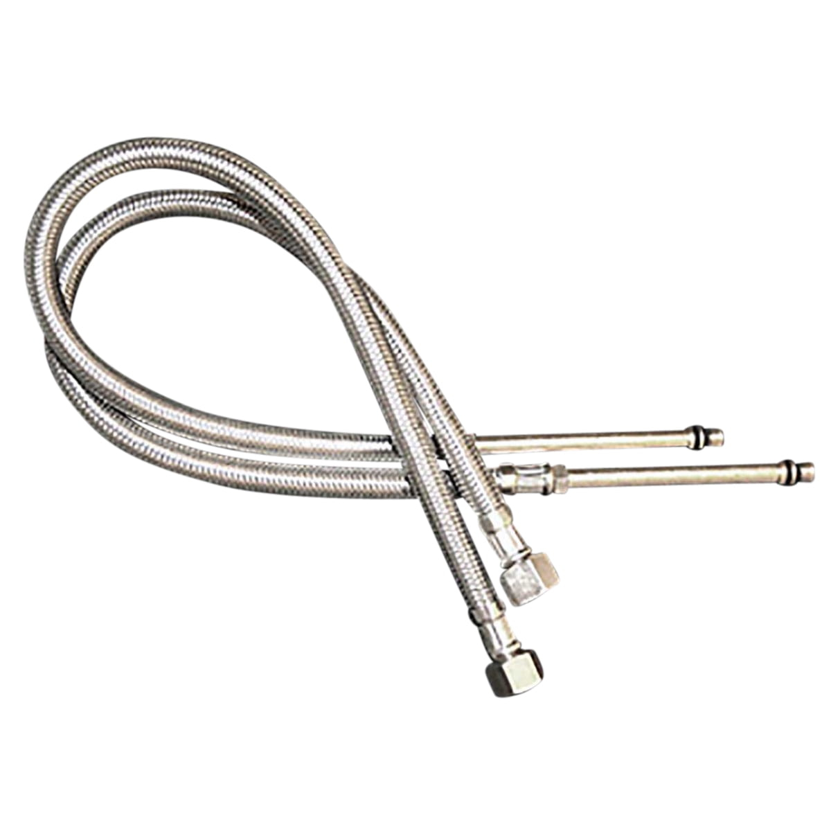 Faucet Bathroom Sink Tap Connector Stainless Steel Supply Hose 19.50" Pack of 2| Renovators Supply