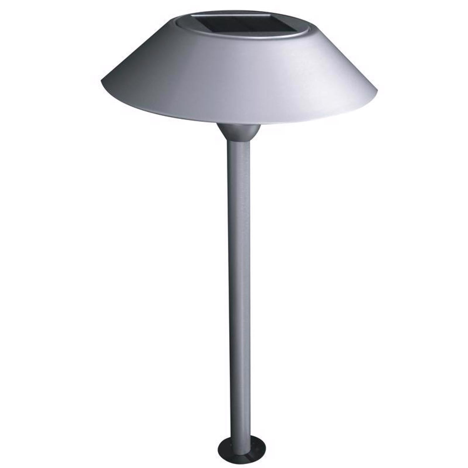 Feit Electric OneSync Brushed Nickel Solar Powered 40 W LED Pathway Light 1 pk