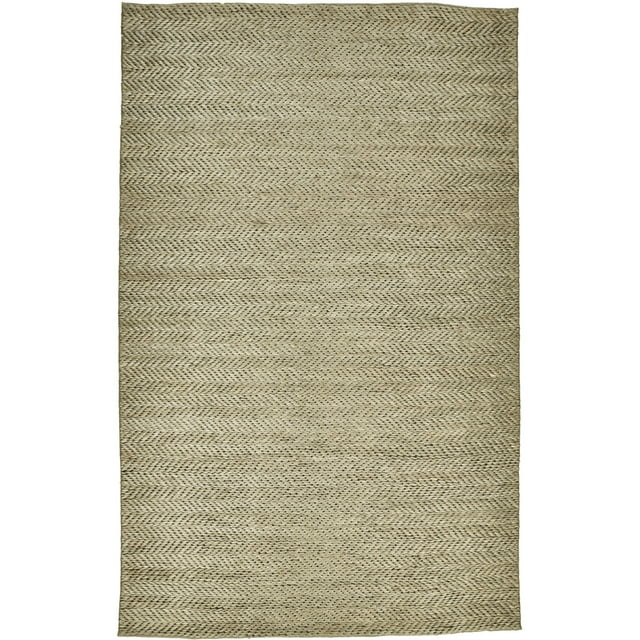 Feizy Kaelani Transitional Geometric, Tan/Gray, 8' x 11' Area Rug Handmade Reversible Casual Solid Floor Rug for Living room Bedroom
