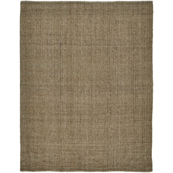 Feizy Naples Transitional Solid, Brown, 10' x 14' Area Rug Stain Fade Resistant Handmade Casual Stripes Floor Rug for Living room Bedroom