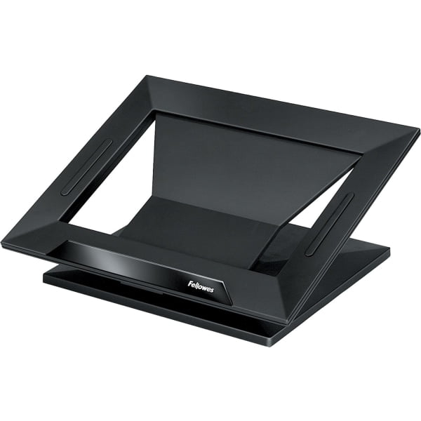 Fellowes 8038401 Designer Suites Laptop Riser, 13 1/8 x 11 1/8 x 4, Black
