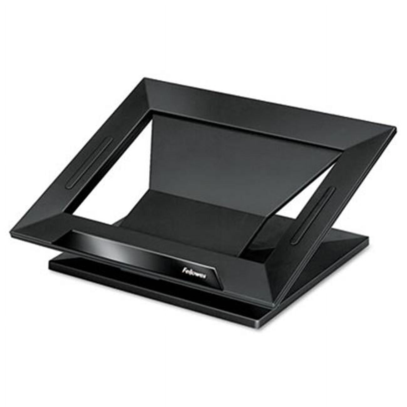 Fellowes 8038401 Designer Suites Laptop Riser, 13 1/8 x 11 1/8 x 4, Black