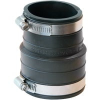 Fernco P1059-22 2-Inch by 2-Inch Rubber Flexible Coupling Repair Fitting