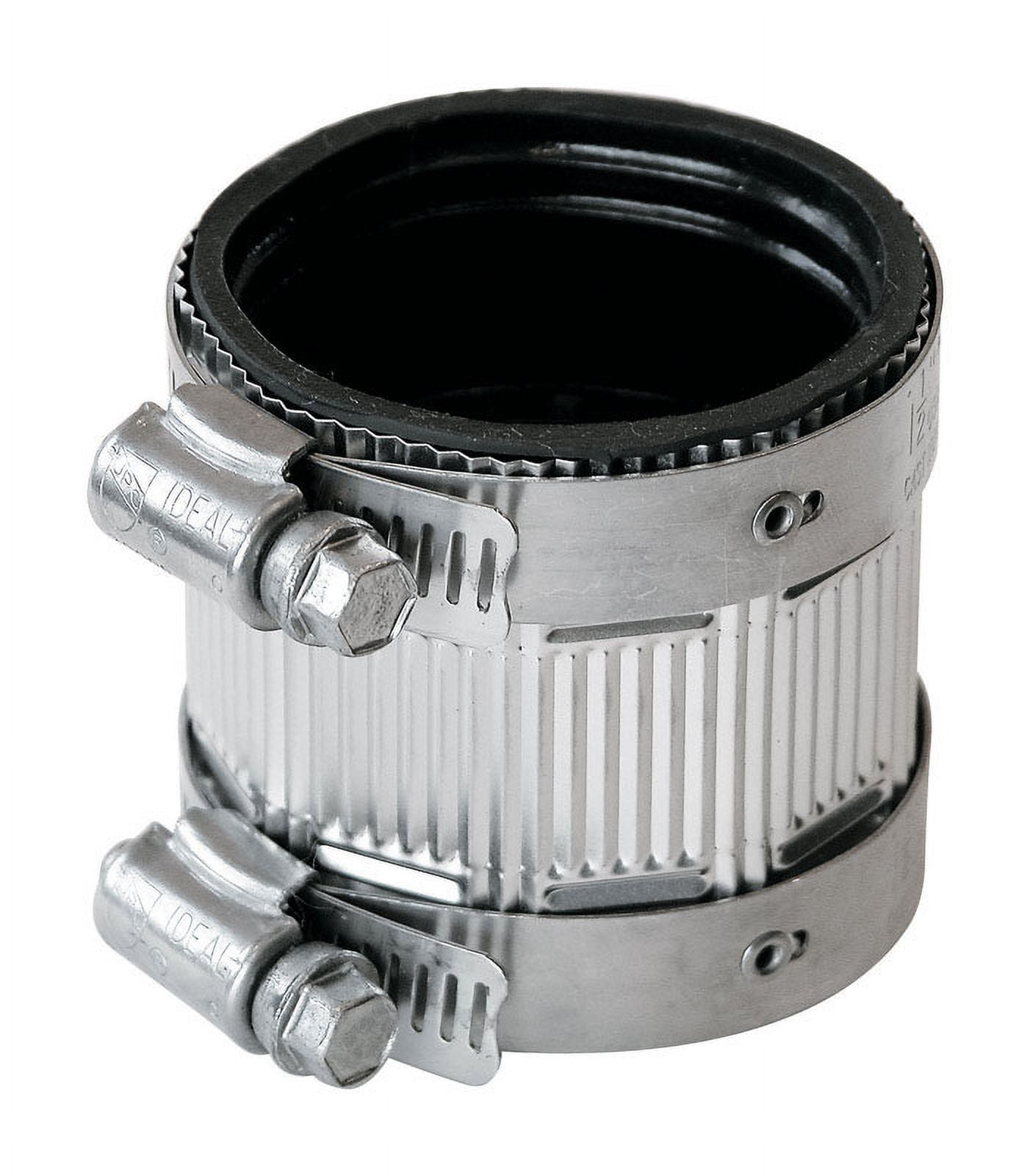 Fernco Products 4872875 1.5 x 1.5 in. PVC No Hub Coupling