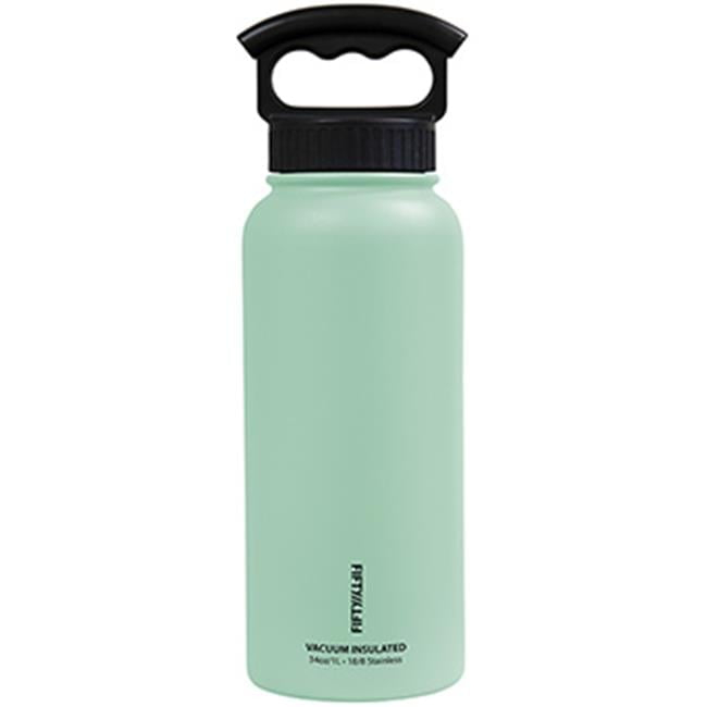 Fifty-Fifty  34 oz Vacuum Insulated with 3 Fing - Mint