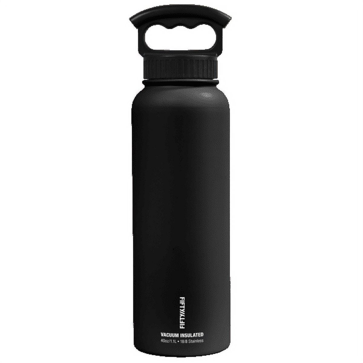 Fifty/Fifty 40oz Bottle with 3 Finger Grip Lid