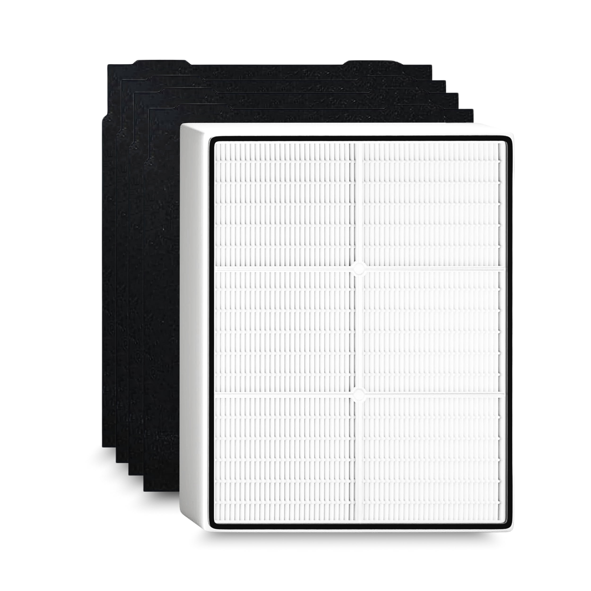 AP450 AP510 replacement Filter for Whirlpool 1183054K AP51030K AP51030KB AP45030K WP500 WP1000 Air Purifier for KENMORE 83375 83376 83202 1 True HEPA Filter+4 Carbon Filters