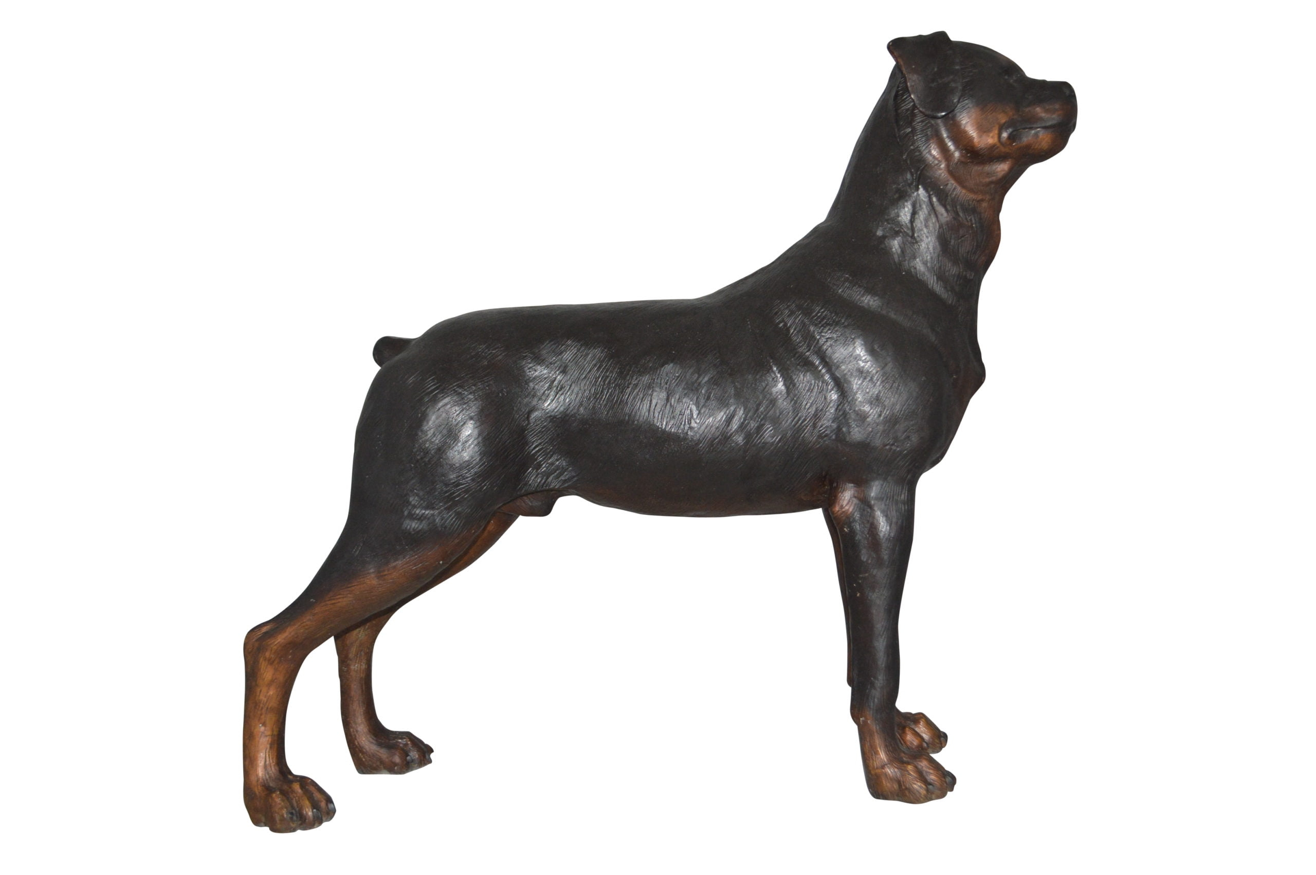 Fine Arts Outlet 36” Bronze Dog Garden Statue
